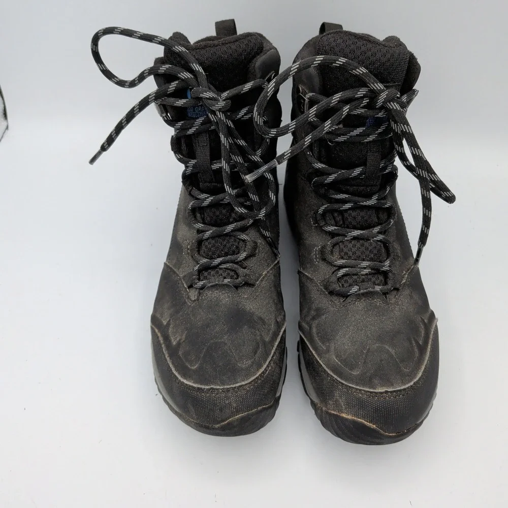 Merrell Thermo Fractal Mid Waterproof Mens 9 Black Insulated Hiking Boots J90391